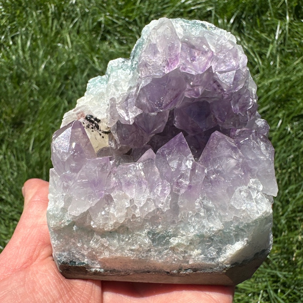 Amethyst Crystal Cluster Home Accent